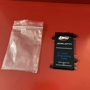 Losi Xcelorin 8th Quick Programming Card Electronic Speed Controller for RC Car - Picture 1 of 6