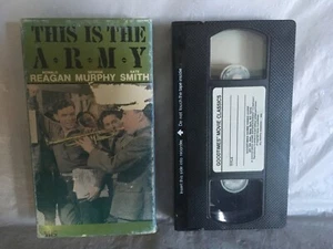 This Is The Army (VHS, 1985) Ronald Reagan, Kate Smith Rosemary DeCamp Color @@@ - Picture 1 of 2