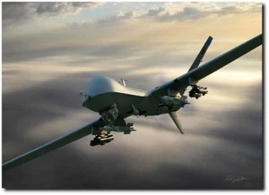 Fear The Reaper von Peter Chilelli - General Atomics MQ-9 Reaper - Luftfahrtkunst - Bild 1 von 1