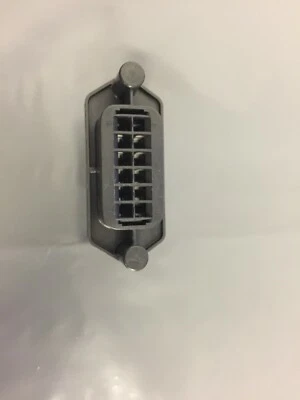 3pcs  molex 12 Position Rectangular Housing Connector Plug Black 0.230" (5.84mm) - Image 1 of 2