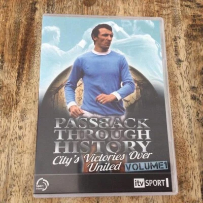 Passback Through History City’s Victories Over United DVD Manchester Football - Image 1 of 2