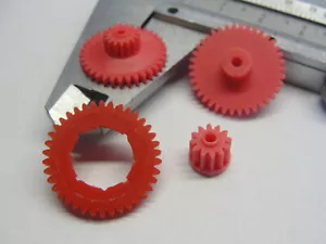 Philips N5151 N5361 N5381 N5411 Zahnräder 4 Stück Satz Für N5151 Reparatursatz - Bild 1 von 4