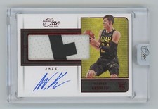 2022-23 Panini One and One RC Red Jumbo Jersey Auto Walker Kessler 14/25 RJJ-WKS