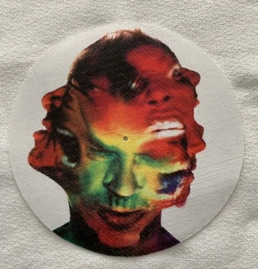 METALLICA RECORD PLAYER SLIPMAT HARDWIRED TO SELF DESTRUCT RSD 12” TURNTABLE - Imagen 1 de 2