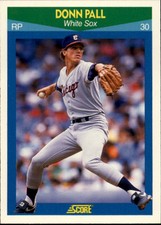 1990 Score Rising Stars Chicago White Sox Baseball Card #7 Donn Pall