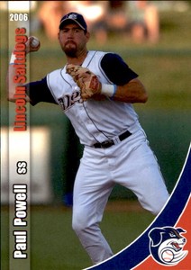 2006 Lincoln Saltdogs Grandstand #12 Paul Powell Cushing Oklahoma Baseball Card