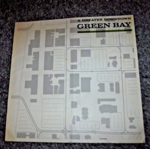 GREEN BAY DOWNTOWN 1975 ESTUDIOS DE PLANIFICACIÓN PARA GREGBY INC FOLLETO DE COLECCIÓN - Imagen 1 de 4