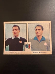 1965-66 Tavermatic IL CALCIO ITALIANO NOBILI BETTINI Alessandria FIGURINA - Foto 1 di 2