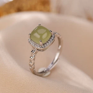 Authentic Elegant Sincerity Mother of Pearl Twist Ring 100% 925 Sterling Silver - Picture 1 of 4