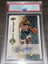 2008 Upper Deck Star Signings Gold /25 Kevin Durant SSP Auto PSA 9 w/10 Auto