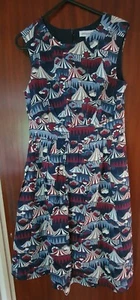 BNWT Emily and Fin Lucy Big Top Circus summer dress Very RARE - small UK 8-10 - Picture 1 of 4
