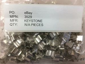3529 KEYSTONE FUSE CLIP CARTRIDGE 15A PCB 40 PIECES - Picture 1 of 1