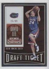 2015-16 Panini Contenders Draft Picks Draft Ticket /99 David Lee #22