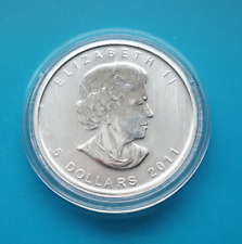 Kanada: 5 Dollar "Maple Leaf - Ahornblatt/Elisabeth II." 2011 (BU)!!