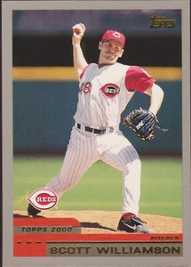 2000 Topps #151 Scott Williamson Cincinnati Reds Rookie Baseball Card RC - Picture 1 of 1