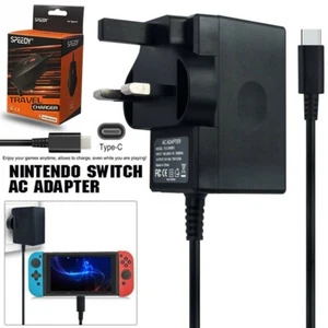 Charger For Nintendo Switch/Lite Pro Adapter USB Type C Power Supply Controller - Picture 1 of 8
