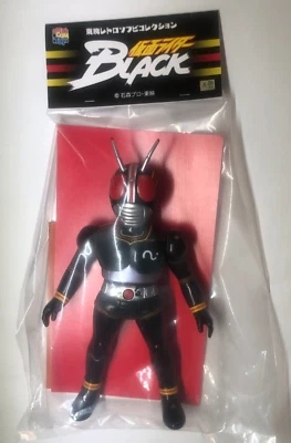 Medicom Toy Toei Retro SOFUBI Collection Kamen Rider BLACK figure syouwa - Image 1 of 4