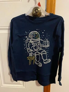 BRAND NEW BOYS SIZE 8 365 KIDS FROM GARANIMALS LONG SLEEVE THERMAL GRAPHIC TEE - Picture 1 of 5