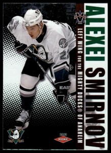2002-03 Pacific Vanguard Alexei Smirnov Rookie /1650 Anaheim Mighty Ducks #103