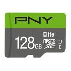 PNY Elite 128GB Go MicroSDXC UHS-I Memory Card P-SDUX128U185GW-GE NEW SEALED