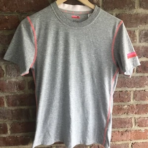 Camiseta Adidas Stella McCartney Mujer’s Gris/Rosa Neón Talla Pequeña - Imagen 1 de 4