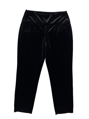 Леггинсы женские размер J JILL PXS коллекция Wearever черные бархатные узкие до лодыжки - Изображение 1 из 4