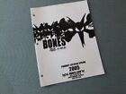 2005 Collectable, Bones Skateboard Product Catalog, 8.5" x 11"