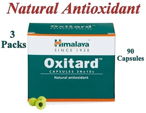3 X 30 (90 Capsules) OXITARD Himalaya Herbal Natural Antioxidant Ayurvedic - Picture 1 of 1