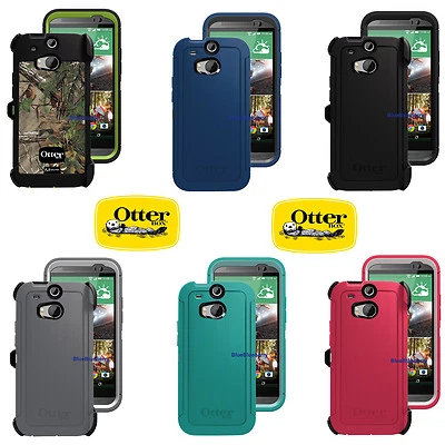 New OtterBox Defender Series Case + Holster Belt Clip for HTC One M8  - Image 1 of 2