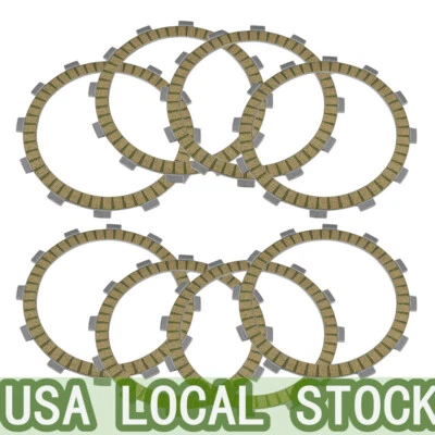 Clutch Friction Plate Kit Set for Kawasaki VN1600 Vulcan 1600 Classic 2003-2008 Foto 1 de 4