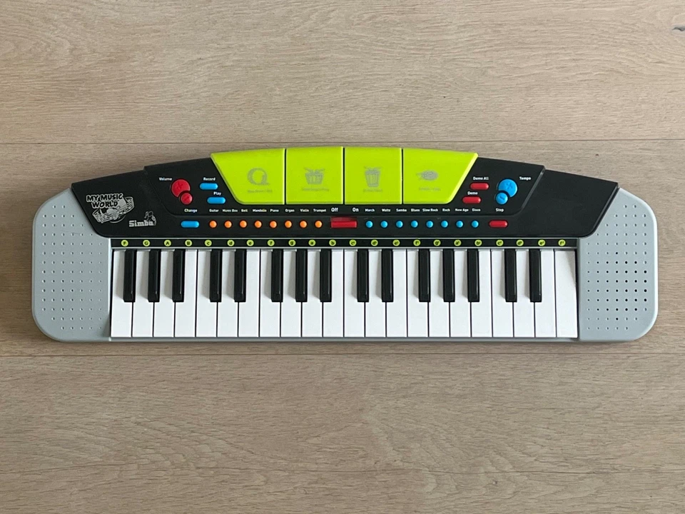 Simba My Music World Keyboard Modern Style Top Zustand - Bild 1 von 1