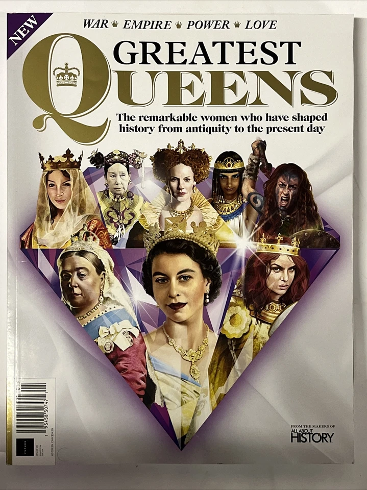 GREATEST QUEENS Magazine All About HISTORY REMARKABLE WOMEN Who Shaped History - Image 1 of 1
