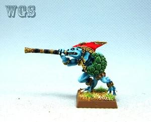 25 mm Warhammer WGS Pintado Hombres Lagarto Skink Chief con Sowpipe LZ024 - Imagen 1 de 6