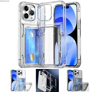 Funda Transparente Antigolpes para iPhone 11 12 13 14 15 16 Pro Max 16e Plus Holde Cover - Imagen 1 de 20