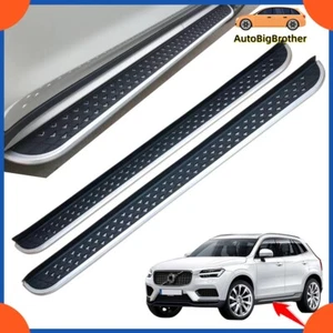 Fits for Volvo XC60 2018-2023 Fixed Running Board Side Steps Pedals Nerf Bar - Picture 1 of 7