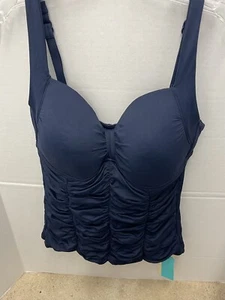 Seafolly Women’s Tankini Swim Top Size 8 - Picture 1 of 3