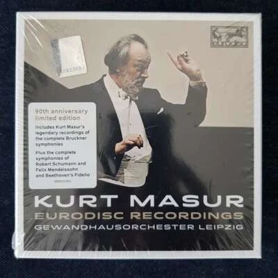 Kurt Masur - Eurodisc Recordings (Complete Bruckner, Schumann) 16 CD, Sony, 2017 - Image 1 of 2