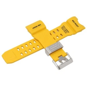 Casio G-Shock Mudmaster GWG-1000 Watch Band Strap Genuine Yellow Brand Japan - Picture 1 of 5