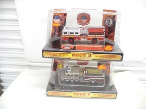 Code 3 1:64 diecast Fire Trucks, lot of 2 (rs) - Bild 1 von 3