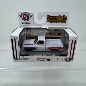 M2 Squarebody Syndicate 1976 GMC Sierra Grande 15 SS02 BLACK WHEEL VARIATION HTF - Picture 1 of 11