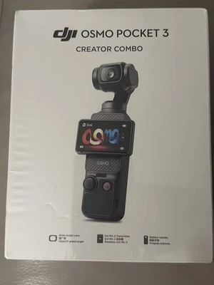 DJI Osmo Pocket 3 Creator Combo Brand New Factory Sealed RRP £620 FULL WARRANTY - Image 1 of 3
