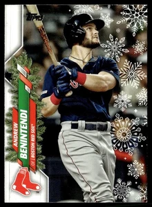 2020 Topps Holiday Andrew Benintendi Boston Red Sox #HW174 - Picture 1 of 2