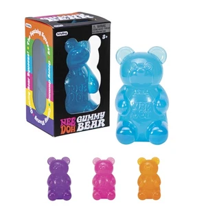 Schylling NeeDoh Orso Gommoso Sensoriale Fidget Giocattolo Riempimento Gelatina 3,5" Sollievo Stress - Foto 1 di 6