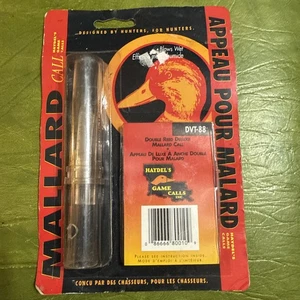 NOS Haydel’s Mallard Duck Call DVT-88 Jagd Wasservögel Ruf Vintage LA in Packung - Bild 1 von 4