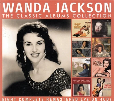 WANDA JACKSON The Classic Albums Collection 4 x CD Digipack Rockabilly Country - Image 1 of 2