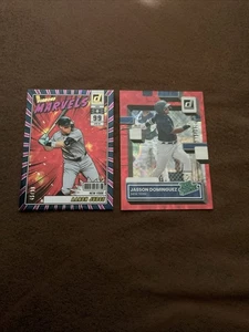 Aaron Judge 2025 RED Xplosion 45/99, 2022 Jasson Dominguez Red Diamond / 149. - Bild 1 von 9
