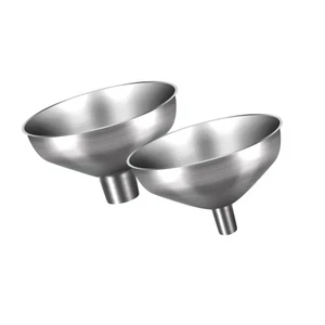 2-teiliges Edelstahl Küchentrichter Set mit 1 Zoll und 0,5 Zoll Anschlüssen für... - Bild 1 von 6