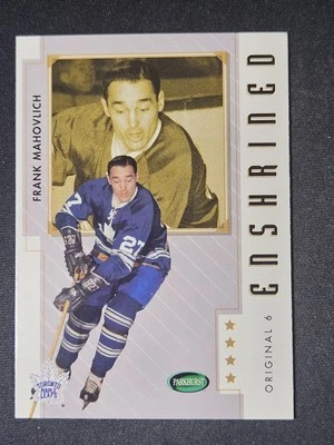 03-04 Parkhurst Original 6 Frank Mahovlich 🚨🚨🚨 Enshrined Toronto Maple Leafs - Image 1 of 2
