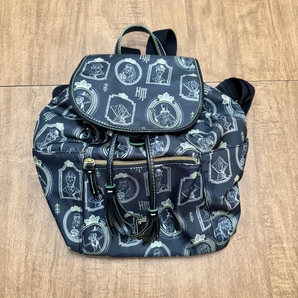 Disney Park Dooney & Bourke Haunted Mansion Backpack GREAT SHAPE! - Image 1 of 4