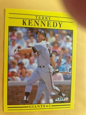 1990 FLEER # 263 TERRY KENNEDY - Image 1 of 2